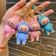 Gantungan Kunci Karakter Labubu Keychain Mini Hobi Cocok Untuk Koleksi Souvenir Dan Hadiah