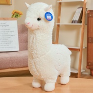 【QIAONSHOP】 ของเล่นตุ๊กตาอัลปาก้า46ซม.ตุ๊กตาสัตว์ขนาดใหญ่ Llamacorn Alpaca ตุ๊กตา Plushie หมอนกอดนุ่