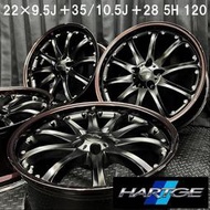 全新 中古 日規 外匯 泛德 BMW E70 E71 X5X6車款專用22吋HARTGE前後配鋁圈
