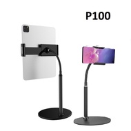 P100 phone and tablet stand with super sturdy heavy base