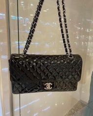 Chanel 漆皮25cm特別版布底