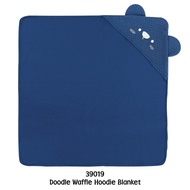 Kiddy Doodle Waffle Hoodie Blanket / Selimut Doodle Waffle Hoodie / Selimut Bayi Bahan Waffle / Seli