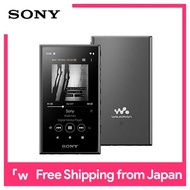 Sony Walkman 16GB A series NW-A105: High resolution compatible / bluetooth / android mounted / microSD compatible Touch panel mounted Up to 26 hours continuous playback Black NW-A105 B