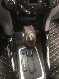 Bọc cần số Ecosport Focus fiesta 2014 - 2020 số tự động da bò