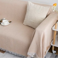 KT Sofa cover cover cotton and linen universal simple fabric sofa towel universal