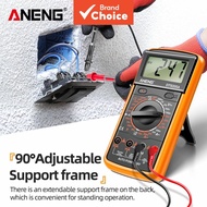 One Piece ANENG DT9205A-12 Digital Multimeter, 1999 Counts Portable Pro Tester For Voltage And Curre