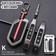 5 6 7 8 9 Bottons Smart Remote Zinc alloy Car Case Cover for 2024 Kia Carnival EV9 Picanto Key box l