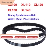 【LOMC】100XL 110XL 120XL 130XL 140XL 037 Timing Belt Rubber Belt 10mm Width 1/5'' Pitch