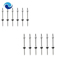 Solar Hanger Bolts Solar Panel Roof Mounting Screws M10 Solar PV Panel Mounting Bracket for Fixing Solar Panel 6Pc