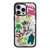 All Black Edge Acrylic Crayon Shin-Chan Second Bomb Suitable for Apple 16iPhone15promax Phone Case 1