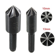 MKR 2pcs 7 Flute 82 Degree 1/4 Inch Hex Shank Countersink Drill