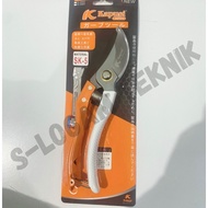 8" KAPUSI Branch Scissors WhiteORANGE K-8653 SK5 Blade Japan Quality