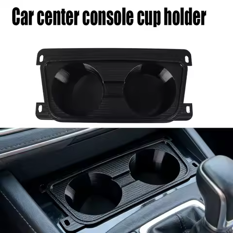 Car Center Console Water Cup Holder For BMW E90/E91/E92/E93 Plastic Cup Storage Rack Bracket Car Pho