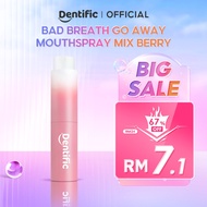 Dentific Bad Breath Go Away Mouthspray Peach - Mouth Spray Mulut Fresh untuk Menghilangkan Bau Mulut