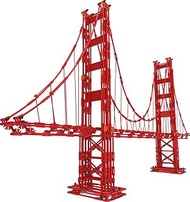 K'NEX Architecture: Golden Gate Bridge - Build IT Big - Collectible Building Set for Adults & Kids 9