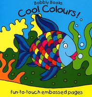 Plan for kids หนังสือต่างประเทศ Bobbly Books: Cool Colours! ISBN: 9781910425879