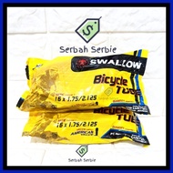 BICYCLE INNER TYRE 16X1.75 16 X 1.75 2.125 16X2.125 SWALLOW 175 190 1.90 195 1.95 200 2.00 210 2125 