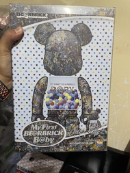 MY FIRST BE@RBRICK B@BY Jackson Pollock Studio Ver. 100% & 400% bearbrick