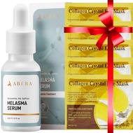 Abera Melasma Treatment for Face, Dark Spot Corrector Serum with Set 5 Eye Mask, Dark Spot Remover, 