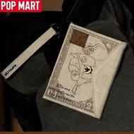 [Genuine] POPMART POPMART Hirono Hirono Hirono Hirono Series Fabric Passport Holder Bag Peripheral G