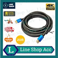 HDMI CABLE 20 Meter 4Kx2K V. 2.0 ULTRA HD HIGH QUALITY 4K