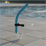 Swimming Training Snorkel Adjustable PVC Breathing Tube