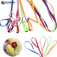 BESTLINK 8-shaped Bird Harness Leash Parrot Bird Hamster Turtle Lizard Traction Rope Pet Strap Leash