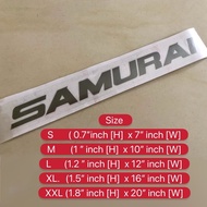 S514 Samurai Car Sticker