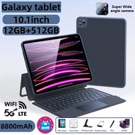 NEW 2023 !! Tablet PC SAMSNUG Galaxy tablet จอ 10.1 Android 12 Ram 16 GB Rom 512GB ใส่ซิมไม้ได้ รองรับไวไฟ แท็บเล็ตราคาประหยัด