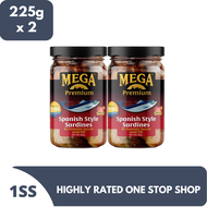 Mega Premium Spanish Sardines in Tomato Sauce and Oil 225g x 2