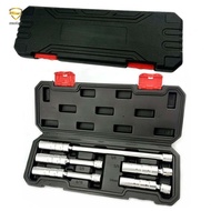 5PCS Magnetic Swivel Sparkplug Socket Set 14mm 916 58 Extension Sockets for Auto