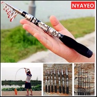 NYAYEO Super Hard Mini Fishing Rod 1m-2.3m Telescopic For Rivers And Lakes