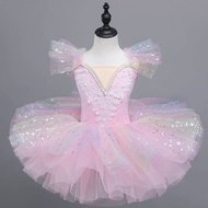 New Style Performance Children's Costume Gauze Skirt Pettiskirt Dance Girl Sequined Dress Kindergart