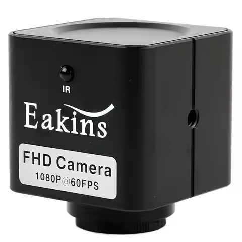 Eakins 1080P 60FPS IMX307 HDMI USB Digital Video Measurement Microscope Camera for Mobile Phone PCB 