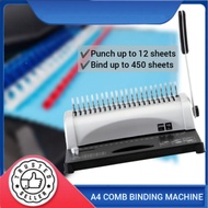A4 Comb Binding Machine | Plastic Comb Binding Machine *Sharp Cutter Blade