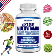 Men's Multivitamin Supplement for Energy, Immunity, Prostate Health and Digestive Health