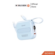 [มี CCC] D-power รุ่น GC1002 PowerBank 10000mAh PD 22.5W ชาร์จเร็ว Type-C + IP ชาร์จได้ หน้าจอ LED