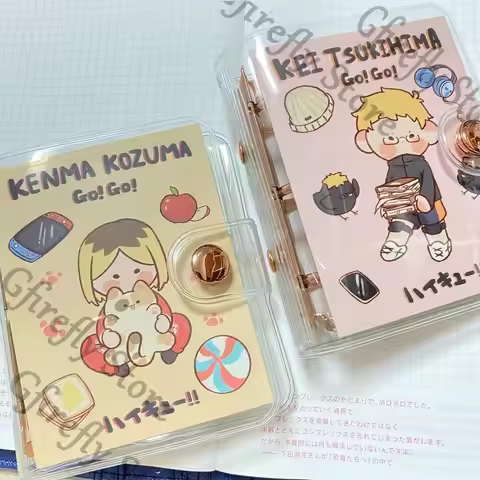 Haikyuu!! Memo Pad Notebook Craft Anime Kozume Kenma Diary Diario Kei Tsukishima Tickler Ambitus Sta