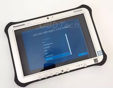 Super Military Rugged FZ-G1 Tablet Diagnostic PC i5 cpu 8g ram SSD/win10 /pen/battery/charger for De