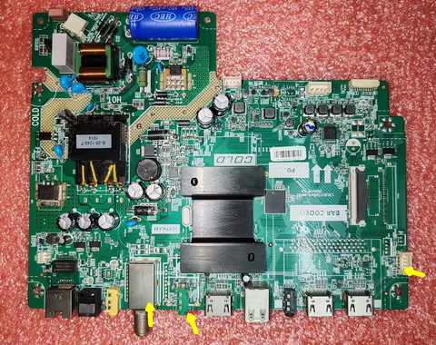 3RT841B 1.30.01.TTD284C1-00-02 /03 Three in one TV motherboard tested well, physical photos checked,