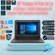 HP Stream 11 Pro G4 EE LAPTOP - Celeron N3050 - 4GB RAM - 64 GB SSD (A+ GRADE)