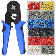 ☻0.08-10mm Tubular Crimping Pliers Tools Set New 1200pcs Terminal Crimping Tools Mini Electrical ️✥