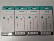 JOYROOM Classic Wire Earphone (耳機) 四盒 全新未開