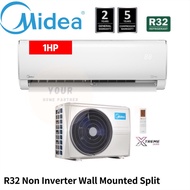 Midea R32 Non Inverter Air Conditioner 1HP MSGD-09CRN8 / 1.5HP MSGD-12CRN8 / 2HP MSGD-18CRN8