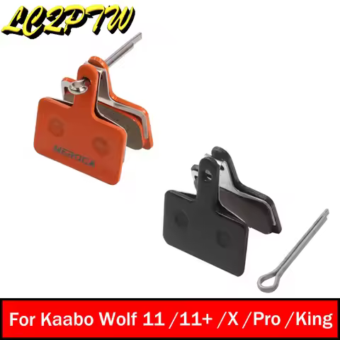 Electric Scooter Hydraulic Semimetal Disc Brake Pads For Kaabo Wolf 11 /11+ /X /Pro /King/ King GT M