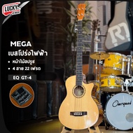 Acoustic Bass เบสโปร่งไฟฟ้า Peavey / MEGA 4 สาย ขนาด 46 นิ้ว 21 เฟรต เบสโปร่ง ภาคไฟฟ้า G-Tone 4 ฟรีส