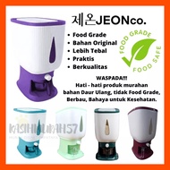 JEON RICE DISPENSER JEON RICE CONTAINER/ 10 LITER RICE DISPENSER/ MODERN RICE DISPENSER/ 10L RICE DI