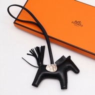 HERMES Rodeo小馬 - 黑拚鱷魚皮 W