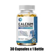 Omilay Zinc Magnesium Calcium แมกนีเซียม แคลเซียม สังกะสี แคปซูล Magnesium Glycinate Zinc Calcium Vi