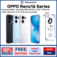 OPPO Reno16 Pro Dimensity 9500s / OPPO Reno16 Dimensity 8550 SUPER | 120Hz AMOLED | 80W Fast Chargin